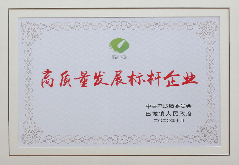 2020高質(zhì)量發(fā)展標(biāo)桿企業(yè)